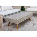 Top Selling PE Rattan Sofa Set For Outdoor Garden Or Living Room